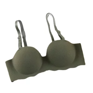 Sexy Bras Push Up Seamless Underwear for Women Solid Color Wireless Lingerie One-pieces Gather Convertible Straps Brassiere - Image 5