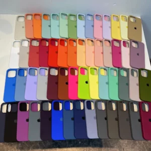 Original Liquid Silicone Phone Case for iPhone 16 15 14 11 12 13 Pro Max Apple Cases for iPhone 15 12 13 16 Plus Full Logo Cover - Image 3