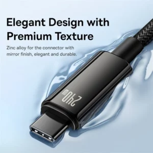 Baseus 240W USB C Cable for iPhone 16 15 Plus Pro Max Supercharge for Macbook Fast Charger Type C Cable for xiaomi Samsung - Image 3