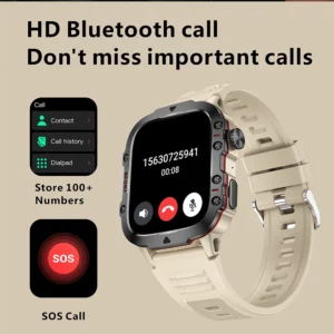 Original Men Smart Watch Bluetooth Call Fitness Clock 3ATM IP68 Swim Waterproof Sports Smartwatch for Women Xiaomi Android 2024 - Image 3