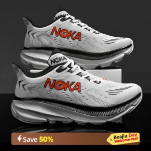 Marathon Carbon Plate Air Cushion Men Sports Running Shoes Breathable Lightweight Women's Comfortable Athletic Nonskid Sneakers - Image 2