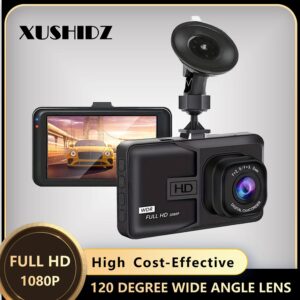 XUSHIDZ NEW 1080P HD Dash Camera Loop Recording Car Vehicle DVR Video Recorder Dashcam Night Vision 24h Parking Monitor G-sensor - Image 3