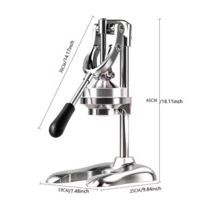 Wholesale Price Fruit Press Manual Juicer 304 Stainless Steel Multi-Function Household Manual Citrus Juicer - Image 3