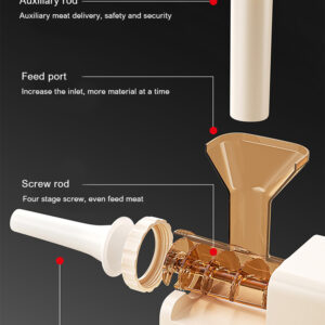 New Electric Sausage Machine for Household and Commercial Use, Fully Automatic Tool Sausage Machine 220V - Image 7
