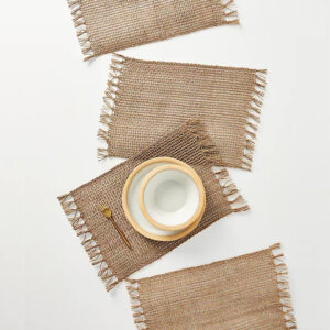 Natural Jute Tablerunner Tassel for Christmas Home Table Decoration Table Flag Cloth Wedding Decoration Table Runner - Image 3