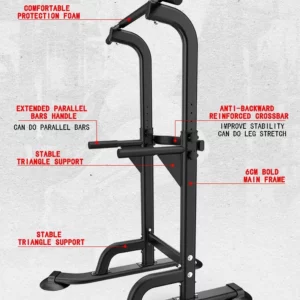 Multifunctional Single Parallel Bar Rack Load 180KG Horizontal Bar Children Stretching Pull-ups Household Fitness Equipment SJ - Image 5