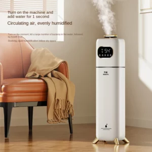 Floor Type Air Humidifier Purifier Household Mute Bedroom Air Humidifier Heavy Fog Indoor Fragrance Spray Air Humidifier - Image 4