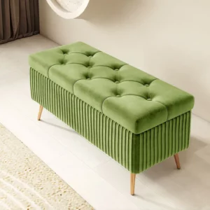 Nordic Fabric Ottomans long Sofa Bench with Storage luxury Home Creative Doorway Corridor Shoe Changing Stool Fitting Room chair - Image 5