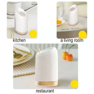 Portable Toothpick Holder Pocket Toothpick Dispenser Storage Bucket Room Convenient Toothpick Life Box Room Living Home Din E3T8 - Image 4