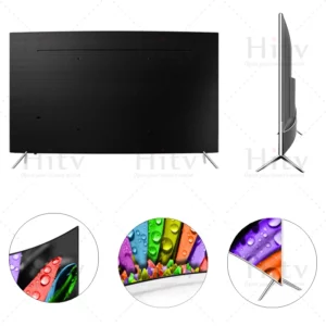 Television 65inch Smart TV 4K UHD LED TV Frameless 65 Pulgadas Curved Screen TV - Image 4
