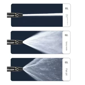 High-Pressure Water Gun Household Car Wash Water Black Car Wash Nozzle Diamond Water Watering Pipe Car Wash Gun - Image 5