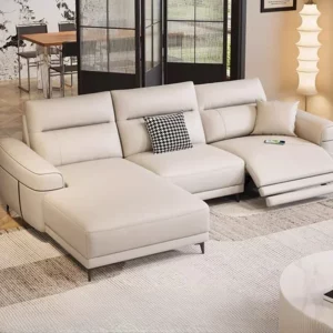 Luxury Fancy Sofa Chair Modern Nordic Loveseat Recliner Sofa Daybed Leather Divani Da Soggiorno Furniture Home - Image 4