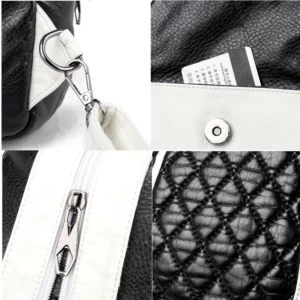 Fashion Women Soft Leather Backpacks Luxury Female Shoulder Bag Shopping Travel Knapsack Femme New 2023 Portable Casual Rucksack - Image 5