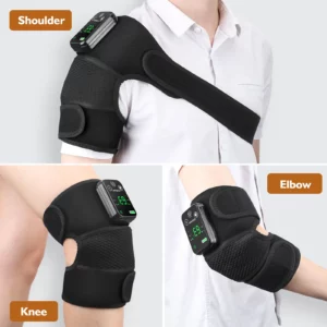 Thermal Shoulder Massager 3 in 1 for Knee Shoulder Elbow Heated Physiotherapy Wireless Support Brace Belt Arthritis Pain Relief - Image 2