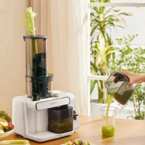 Large Caliber Juicer Household Low-speed Juicer Multifunctional Fruit Vegetable Screw Slow Juicer Commercial Electric Juicer - Image 4