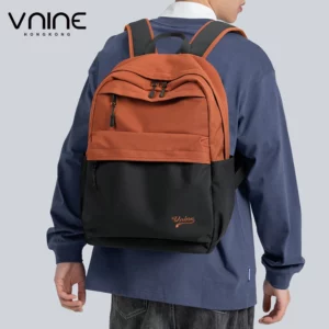 VNINE backpack for female college students in 2024, new middle and high school student backpack, computer bag, outdoor travel - Image 5