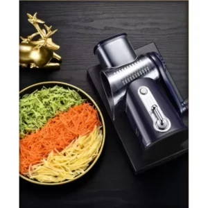 Vegetable Slicer Cutter Manual Drum Grater Multifunction Rotary Cheese Grater Kitchen Veggie Chopper Food Shredder Meat Grinder - Image 2