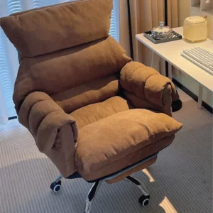 MOMO Lazy Computer Chair Comfortable Sedentary Sofa Chair Gaming Chair Bedroom Desk Chair Home Study Office Chair Backrest - Image 5