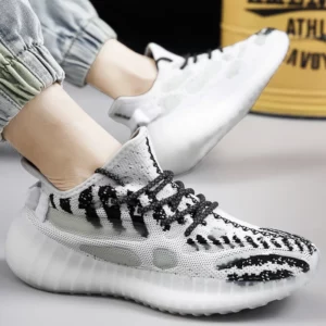 New Men Sneakers Shoes Light Casual Fashion Running Elastic Leisure Outdoor Mesh Summer Sports Tennis Man Walking Shoes - Image 4