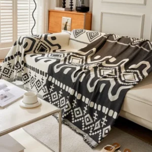 Geometry Bohemia Couch Cloth All-purpose Modern Sofa Cover Cloth Double-sided Anti-cat Scratching Sofa Bed Slipcover Blankets - Image 6