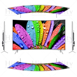 Television 65inch Smart TV 4K UHD LED TV Frameless 65 Pulgadas Curved Screen TV - Image 3