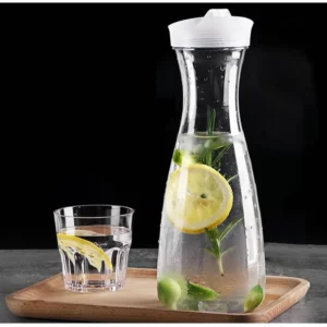 Transparent Water Bottle Juice Bottle Food Grade Plastic Water Juice Ice Tea Jug With Lid Water Pitcher Drinkware NJ71214 - Image 2