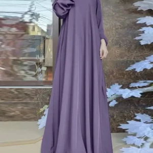 2025 ZANZEA Fashion Muslim Dress Women Tukey Abaya Robe Long Sleeve Maxi Sundress Vestido Dubai Kaftan Islamic Clothing Oversize - Image 3