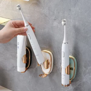 Traceless Toothbrush Holder Bath Wall-Mounted Electric Adults Toothbrush Stand Rack Organizer Hanger Bathroom Accessories - Image 3