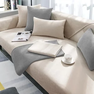 Chenille Sofa Cushion Four Seasons Universal Sofa Protective Cover Towel Anti-slip Cushion Carpets For Living Room Decoration - Image 6