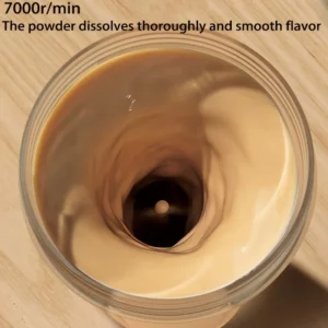 Xiaomi Self-Stirring Shaker Cup USB Charging Shaker Cup for Protein Shake Meal Replacement Shake Portable Sport Mixing Cup 450ml - Image 4