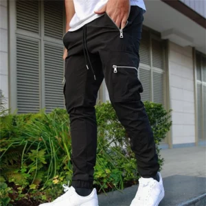 Casual Cargo Pants Men 2023 Hip Hop Streetwear Jogger Pant Fashion Trousers Multi-Pocket Casual Joggers Sweatpants Men Pants - Image 3