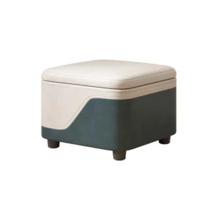 Dual-Purpose Storage Stool Living Room Bench Organizer Toy Storage Seat Shoe Changing Stool with Hidden Multifunctional - Image 6