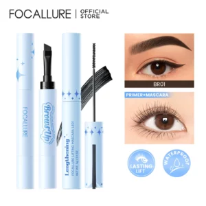FOCALLURE 3D Eyebrow Gel Cream 2 In 1 Eyeliner Pencil 3 Colors Waterproof Long-lasting Eyebrow Pomade Enhancers Makeup Cosmetics - Image 4