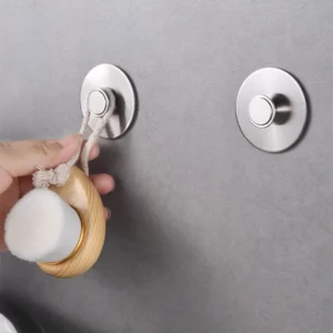 1 PC Portable New Magnetic Soap Holder 2.2*0.6cm Stainless Steel Dispenser Kitchen Bathroom Wall Mounted - Image 2