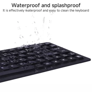 Portable Mini Keyboard 85 Keys Flexible Waterproof Soft Silicone Gaming Keyboard Laptop Foldable Wired USB Keyboard for MacBook - Image 4