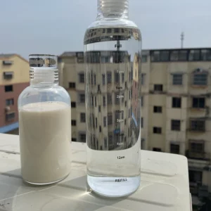 Large Capacity Glass Water Bottle With Time Marker Cover For Water Drink Transparent Milk Juice Simple Cup Birthday Gift - Image 4