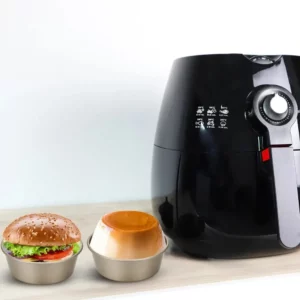 4 Inches Carbon Steel Metal Cheese Pan Cake Mold Air Fryer Mini Round Bread Mould Tart Holder Pudding Jelly DIY Bakery - Image 5