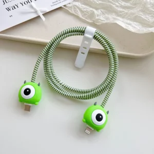 New Cartoon Charger Cable Protector for IPhone 15 14 13 12 18W 20W Charger Protection Cover Stitch Data Line Winder Protective - Image 5