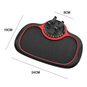 Multi-Functional Car Anti-Slip Mat Auto Phone Holder Non Slip Sticky Anti Slide Dash Phone Mount Silicone Dashboard Car Pad Mat - Image 4
