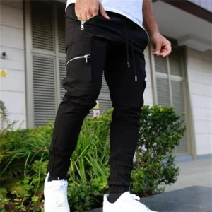 Casual Cargo Pants Men 2023 Hip Hop Streetwear Jogger Pant Fashion Trousers Multi-Pocket Casual Joggers Sweatpants Men Pants - Image 4