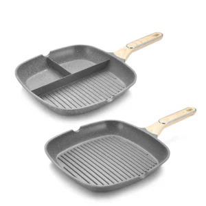 3-in-1 Frying Pan Crepe Maker Thickened Omelet Pan Non-stick Egg Steak Ham Pancake Skillets Kitchen Cooking Breakfast Maker - Image 5