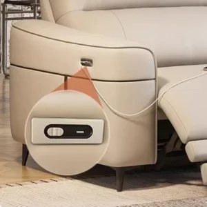 Luxury Fancy Sofa Chair Modern Nordic Loveseat Recliner Sofa Daybed Leather Divani Da Soggiorno Furniture Home - Image 6