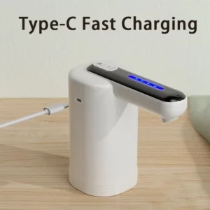Double Pumps Powerful Automatic Water Dispenser Portable Water Gallon Bottle Switch Pump USB Charging for Home Kitchen Office - Image 3