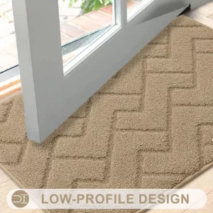 HAPIHAPPY Nonslip Door Mats New Household Door Mat Kitchen Dirt Resistant Kitchen Waterproof Rug Indoor Easy Clean Absorbent Mat - Image 3