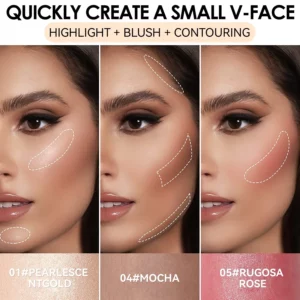 Waterproof Contouring Bronzer Highlighters Stick Glitter Silky Nose Shadow Blusher Corrector Illuminator Face Makeup Cosmetics - Image 6