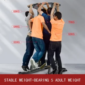 Multifunctional Single Parallel Bar Rack Load 180KG Horizontal Bar Children Stretching Pull-ups Household Fitness Equipment SJ - Image 4