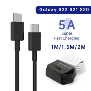 2PCS PD 45W USB C Cable For Samsung Galaxy S20 S22 S23 Ultra Note 10+ 5G 20 A53 A54 Super Fast Charging USB Type C Data Cable - Image 2