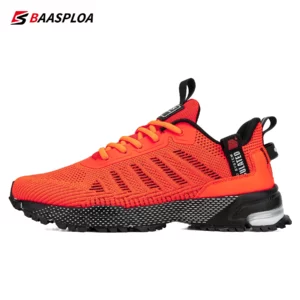 Men's Running Shoes Baasploa Male Sneakers Shoes Breathable Mesh Outdoor Grass Walking Gym Shoes For Men Plus Size 41-50 - Image 2