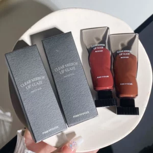 Mirror Lip Gloss Lip Glaze Transparent Glass Lip Oil Korean cosmetics Waterproof Liquid Lipstick Nude Brown Clear Tint Makeup - Image 4