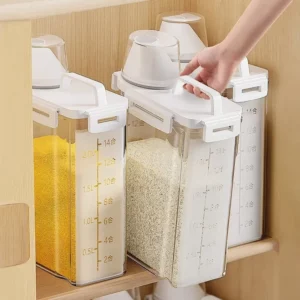 Food grade five grain and miscellaneous storage box, rice bucket tank, sealing kitchen utensil - Image 1